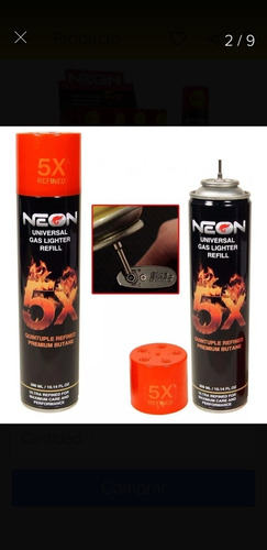 Lata 300ml Gas Butano Para Recarga Encendedores