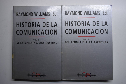 Historia De La Comunicación Raymond Williams            C219