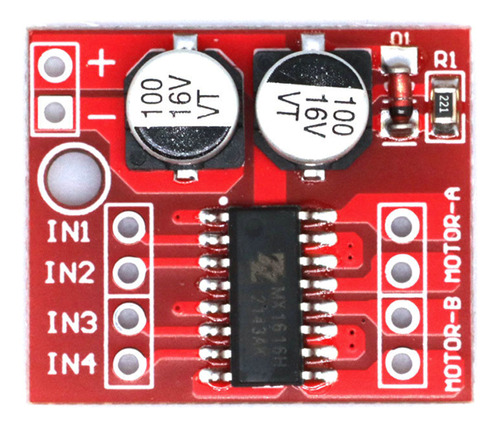 Módulo Controlador De Motor De Corriente Continua De 2 Vías