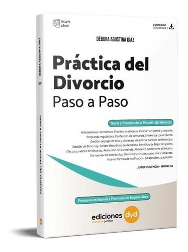 Practica De Divorcio Paso A Paso - Nación/bs As - Modelos