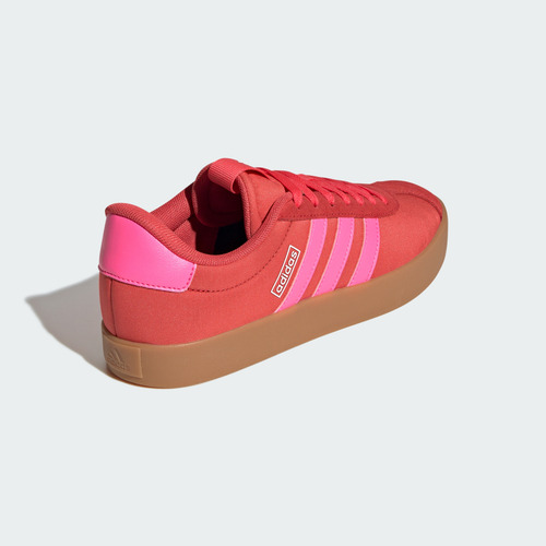 Zapatillas Adidas Casual Vl Court 3.0 Mujer Rojo Js2056