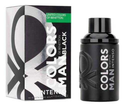 Benetton Colors Man Black Intenso Edt 100ml