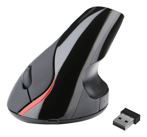 Ratón Vertical Ergonómico Recargable Mouse Óptico 5 Botones