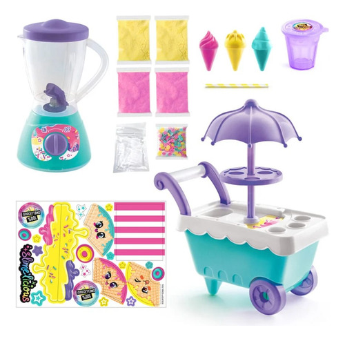 Slime Licuadora Y Milkshake Diy