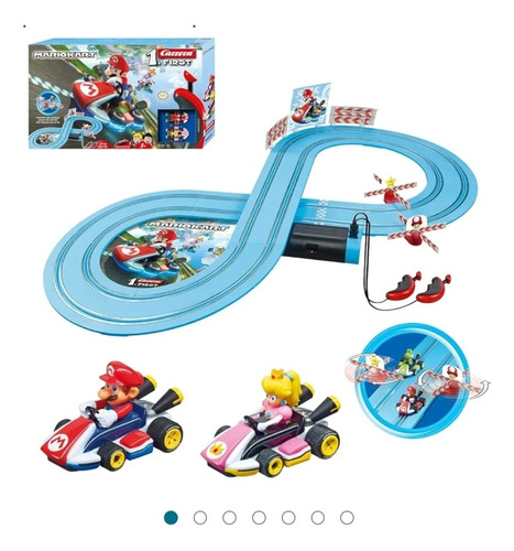 Autopista Eléctrica Mario Kart Nintendo Mario-yoshi Carrera