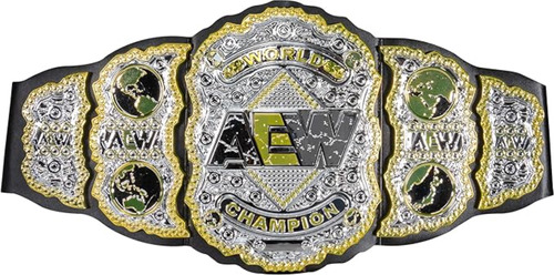 All Elite Wrestling Aew World Championship Belt 