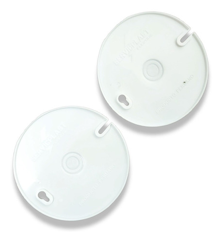 10 Tapa Ciega Circular Protector Interruptor Electrico
