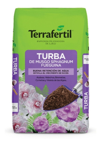 Turba De Musgo Sphagnum Terrafértil 5 L