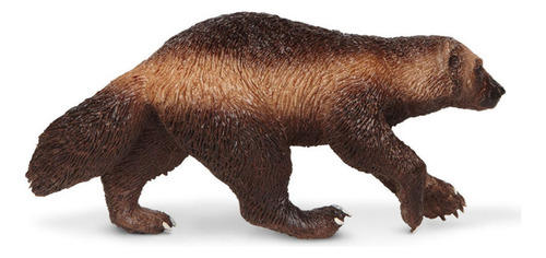 Figura Safari Wolverine Glotón Carcayu Juguete Infantil Tx