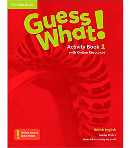 Guess What! (be) 1 Activity Book W/online Resour - Cambridge