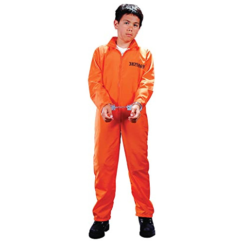 Disfraz De Halloween De Convicto Prisionero Arrestado N...