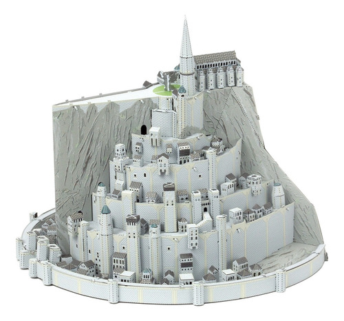 Maqueta Metalica El Señor De Los Anillos Minas Tirith 3d