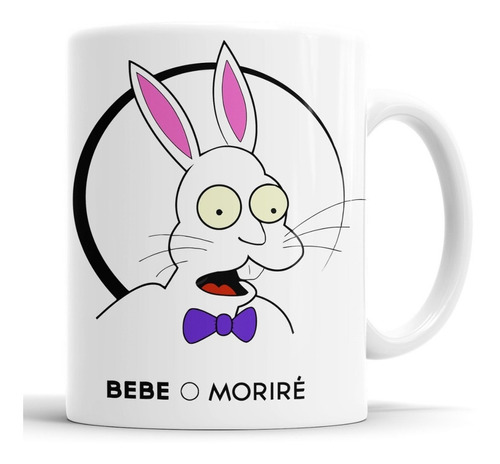 Taza Los Simpsons - Bebe O Moriré - Cerámica Importada