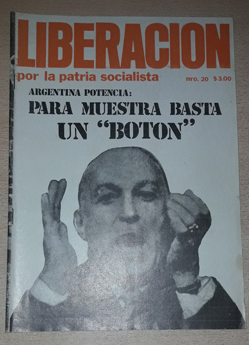 Revista Liberación N°20 Por La Patria Socialista