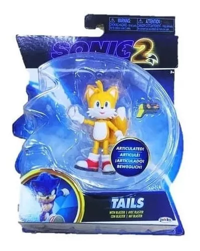 Sonic 2 Filme Boneco Colecionavel Articulado Sonic 4