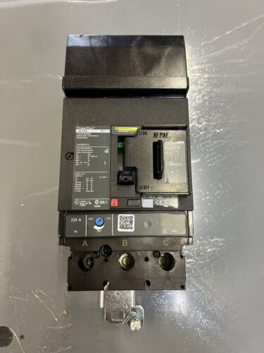 Jga36225 Square D 225 Amp 600v 3 Pole I-line Circuit Bre Ccm