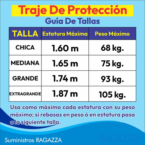 Traje De Protección Unisex Overol Quirúrgico Lavable Beige Grande
