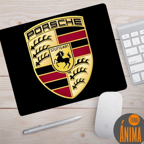 Mouse Pad Diseño Auto Logo Porsche