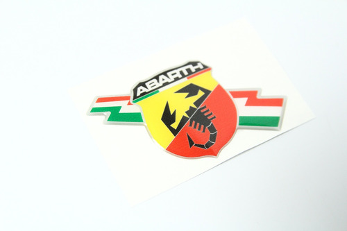 Emblema Adesivo Resinado Stilo Abarth 7x5 Cms Stilr03 Fgc