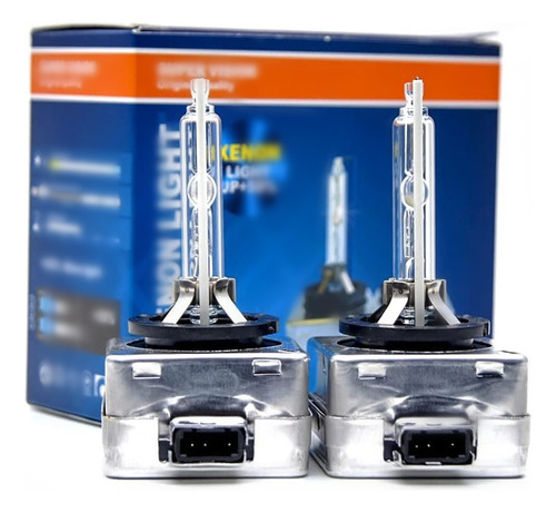 Par Ampolletas Focos D1s Hid Led Xenón Faros Kits 8000k 35w