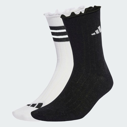 Glow Sock 2pp Jx5726 Adidas Blanco 41-43.5 (l)