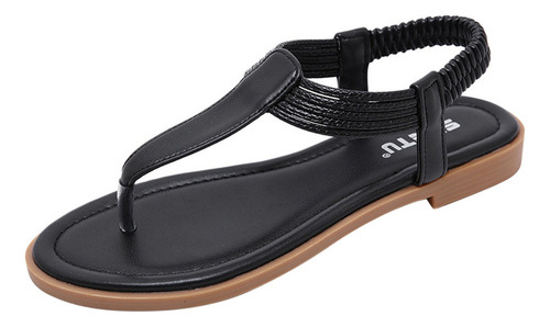 T Slipper Sandals Para Mujer Cómodos Casuales Vintage L