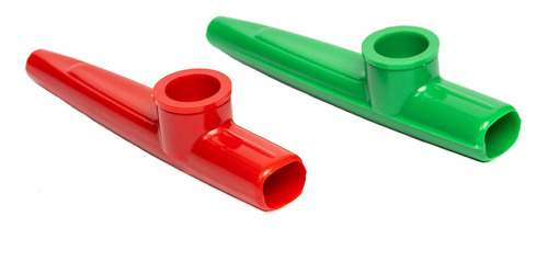 Kazoo Plástico Parquer Color Azul Rojo 