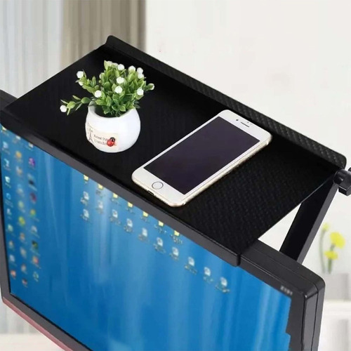 Oraab Soporte Colgante Para Monitor Y Pantalla De 26cm, Organizador Multifuncional Para Escritorio, Base Para Celular, Módem, Antena U Otros Dispositivos Electrónicos