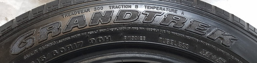 Kit X2 Nuematico Dunlop Grandtrek // 215 60 17