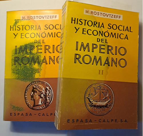 Historia Social Y Económica Del Imperio Romano,  Rostovtzeff