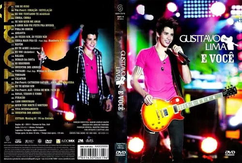 Dvd Gusttavo Lima - Gusttavo Lima E Você 2011 ' Original