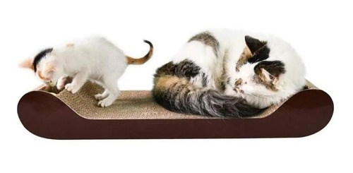 Rascador Tipo Sofa Pelotas Para Gatos Con Catnip 61x25x10 Cm