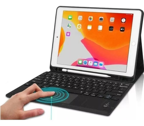 Funda Con Teclado Con Ñ Para iPad 9.7 5ta Y 6ta Generación