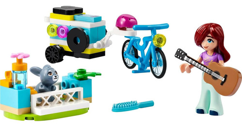 Lego Friends Bicicleta Con Carrito De Musica 30658 Cantidad de piezas 56