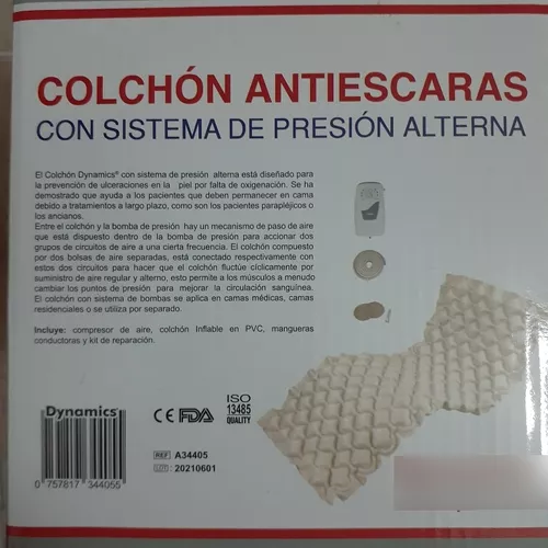 Colchon Antiescaras Incluye: Compresor/Bomba, Colchon Inflable Mangueras
