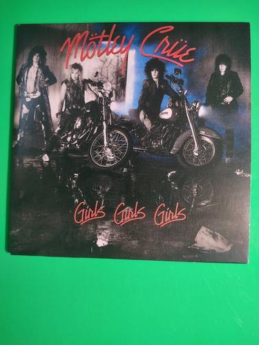 Mötley Crüe - Girls, Girls, Girls (cd Mini Lp, Japón)