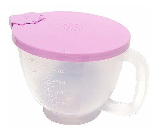 Tupperware Vintage Style 4 Cup Small Mix And Store Batter Pi