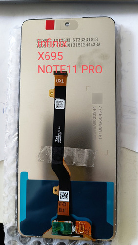 Sjpm Tela Frontal Display Para Infinix Note 10 Pro X695