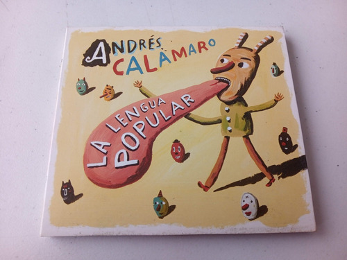 Andres Calamaro · La Lengua Popular - Cd Promo / Digipack (Usado)