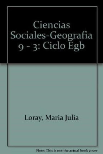 Libro - Ciencias Sociales 9 Az Geografia Argentina En El Mu