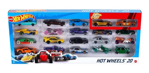 Hot Wheels Die Cast Paquete De 20 Autos