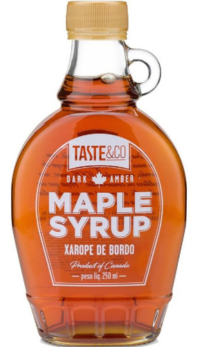 Xarope De Maple Taste & Co 250ml