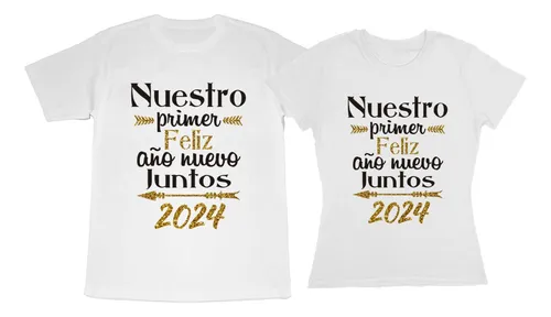 Playeras de feliz año nuevo hotsell