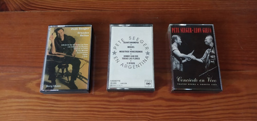 Pete Seeger - En Argentina - Cassette (nuevo)