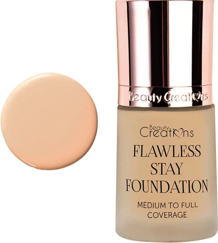 Flawless Stay Base Maquillaje Liquido Beauty Creations Tono FS 4.1