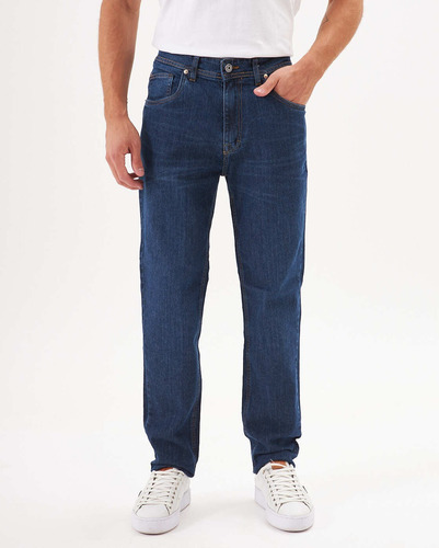 Jean Hombre Brooksfield Slim Fit Firenze Dark Blue 5110b