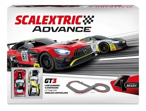 Comprar Circuito Advance GT 3 Series Escala 1:32 Pista Línea Scalextric  Advance · Scalextric · Hipercor