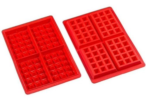 Molde De Silicona Para Waffles Wafles Gofres Chocolate Pan