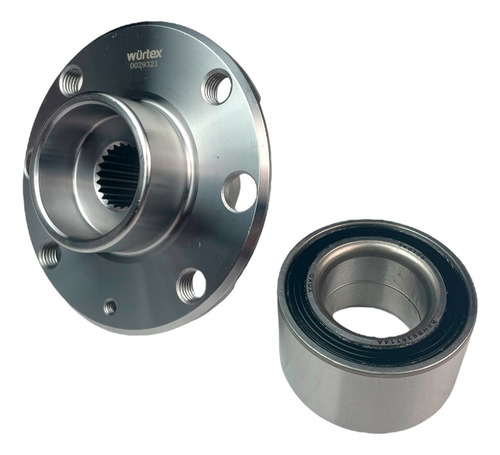Maza Rueda Del + Rodamiento Para Opel Corsa 1.4 1996-1997