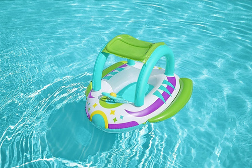 Silla Inflable Para Bebe Space Splash Modelo 34149